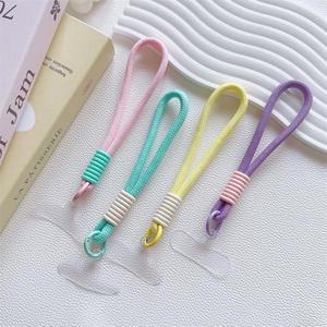 휴대폰 랜야드 스트랩 걸이식 체인 링 코드, 패치 포함 손목 케이스 로프