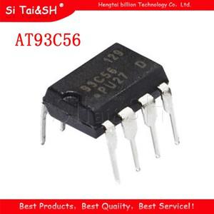 10PCS AT93C56 DIP-8 93C56 DIP8 DIP EEPROM (256x8)(128x16) 2K