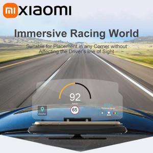 Xiaomi 자동차 속도계 HUD 헤드 업 LED 디스플레이 디지털 앞 유리 프로젝터 차량 전자 액세서리