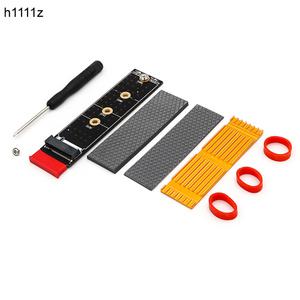PCIE to M2 어댑터 라이저 PCI Express PCI E X1 to M.2 NVMe M 키 라이저 알루미늄 방열판 2230 2242 2260