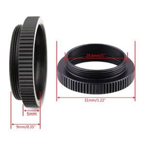 C-MOUNT 5mm 튜브 어댑터 C-CS 마운트 어댑터 스페이서 링