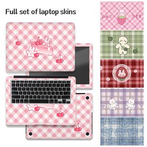 범용 노트북 스티커 스킨 케이스 13 14 15.6 17 MacbookHP호환AcerAsusLenovo 수채화 스킨 용 데칼 장식