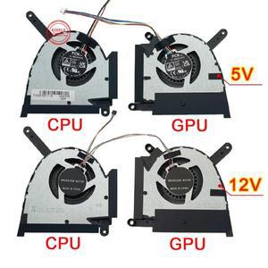 ORG CPU GPU 냉각 선풍기 쿨러 ASUS FX517 AIR  DC5V/12V RTX3050/TI RTX3060 용