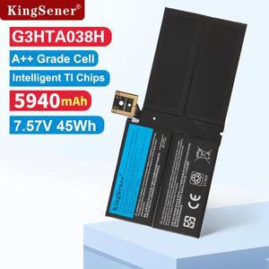 KingSener DYNM02 G3HTA038H 노트북 배터리 Microsoft Surface Pro 5 1796,Pro 6 1807 12.3'' 시리즈 태블