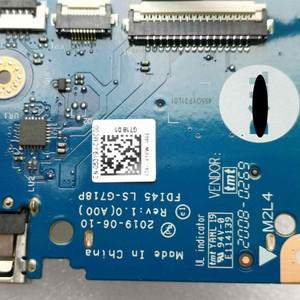 Beke LS-G718P 053Y9J 05PJRM DELL piron 5493 3401 노트북 USB 보드 스위치