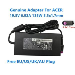 ACER ASPIRE7 NITRO 5 AN515 시리즈 노트북 전원 충전기용  19.5V 6.92A 135W 5.5x1.7mm 델타 ADP-135NB B