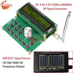 DC 4.5V-5.5V 35MHz-4400MHz RF 호 발생기 ADF4351 소스 1K/10K/100K/1M 고 주파수 출력 -C