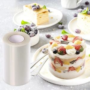 아세테이트 롤 케이크 칼라 투명 무스 케이크 서라운드 필름  DIY 제빵기 케이크 시트 주변 가장자리 케이