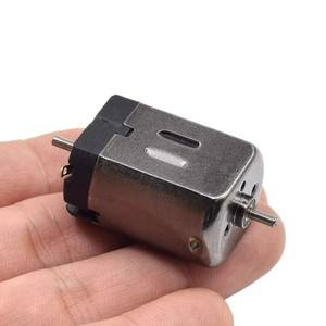 미니 18mm * 24mm FC-285 5 극 모터 이중 샤프트 DC 12V-24V 고속 장난감 HO 스케일 자동차 철도 기차 모