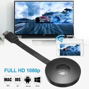 무선미러링 무선 HDMI 미러링 다중  휴대 전화 TV HD 1080P 프로젝션 컴퓨터 Ipad WIFI  스크린 프로젝터에