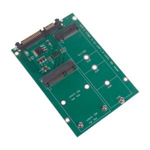 알루미늄 프레임 브래킷이있는 K32C MSATA 또는 M.2 NGFF SSD에서 2.5인치 어댑터에서 변환합니다.
