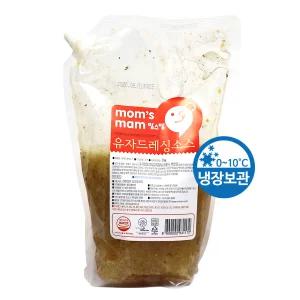 맘스맘 유자드레싱소스 2kg /냉장