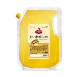 쉐프원 허니머스타드드레싱 2kg/청정원 소스