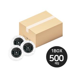 프리미엄 일회용 원형 비누 15g(개별포장)x500개
