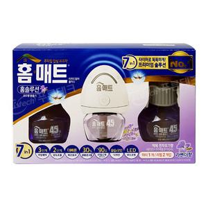 홈솔루션 알파플러스 모드형훈증기 라벤더향 (45일 리필2개입)