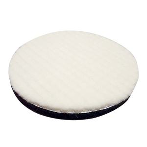 폴리싱 광택 중간 쿠션 양모 패드 125mm 자동차 흡집 기스 초벌 격자패턴