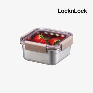 락앤락 스텐모듈러 정사각 700ml LST603 / 반찬통 냉장고 정리