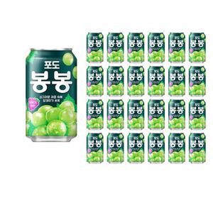 해태 포도봉봉 340ml캔 24개