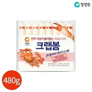 [청정원]청정원 게살소시지 크랩봉 30g x 16개입