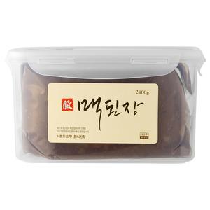 [전통] 한국맥꾸룸 맥된장2.4kg 시골 조선 재래식 집