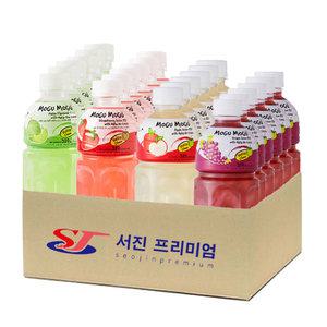 (서진프리미엄) 모구모구 4종혼합(멜론+딸기+사과+포도) 320mlx24ea