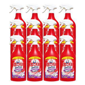 홈스타 세정제 맥스 프레쉬 뿌리는 곰팡이 싹 플로럴향 750mL x 12개