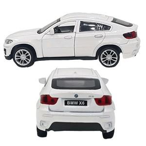 세계 명차 미니카 S40  BMW X6  다이캐스트 풀백미니카(1:43 )