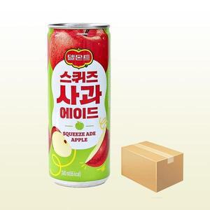 [셀러허브][롯데칠성음료] 롯데 델몬트 스퀴즈 사과 240ml 30캔 과즙음료 (S10529532)
