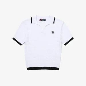 [FILA] 니트 세미크롭 카라티 (FS2TSG2371F_WHI)