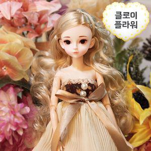 자유롭게 구체 관절인형 움직이는 베이비돌 클로이 30cm 플라워 미니인형 인형돌 패션인형 애기