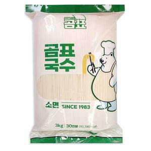 곰표국수 소면 3kg x 4개