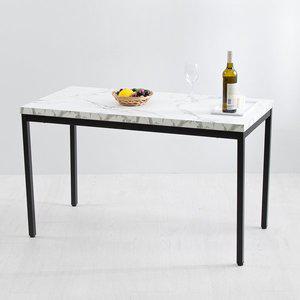 [공간미가구]마블S 1200x600 4인 식탁 테이블