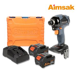 아임삭 BL18M715_MAX 20V 충전임팩드라이버 5.0Ahx2개