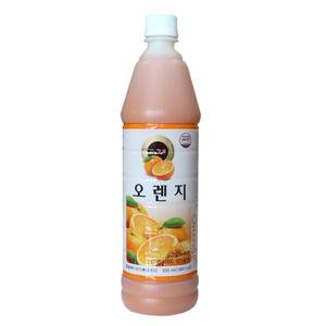청솔 오렌지 원액 835ml 음료베이스 