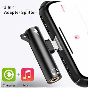 영상셀렉터 분배기 헤드폰 충전 듀얼 R S X 7 8 프로 3.5mm 잭 이어폰 케이블 2 in