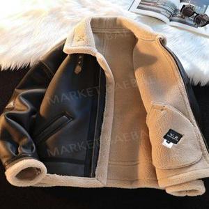 무스탕 남성 가죽자켓 무스탕자켓 겨울 점퍼 인조모피 남자