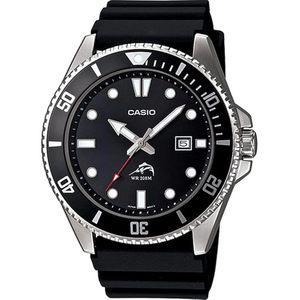 카시오 CASIO 손목시계 다이버워치 MDV-106 시리즈 남성 해외 모델 (블랙×실버 MDV-106-1AV)