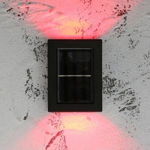 테라스등 태양광 무선 벽부등 솔라 블랙 2p세트 LED