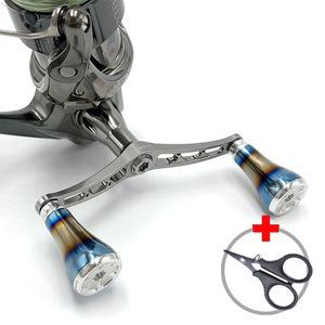 고멕서스 갤럭시 스피닝릴 더블핸들 에깅 티타늄 98mm