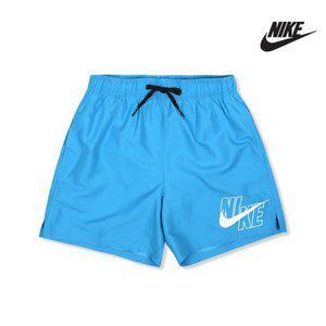 [나이키] NIKE 스윔 팬츠 에센셜 로고 보드숏 5인치 수영복 반바지 남자 비치웨어 NESSA566-406