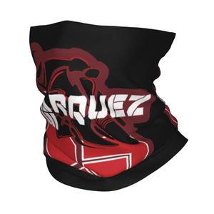 Marquezs 93 로고 반다나 넥 워머 남녀공용 겨울 하이킹 스키 스카프 게이터 페이스 커버