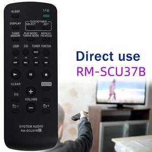 호환 소니 오디오 플레이어용 RM-SCU37B 플레이어 리모컨 CMT-BX3 BX30R 교체