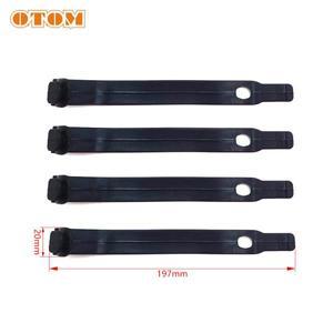 OTOM 바이크 오토바이 헤드 라이트 마스크 고무 브래킷 고정 스트립 KTM EXC XCW HUSQVARNA FE TE TX GASGA