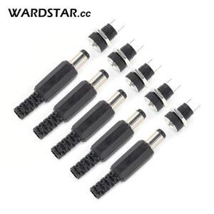 10Pcs DC022B 전원 암 잭 패널 마운트 어댑터 12V 5.52.1mm 소켓 커넥터