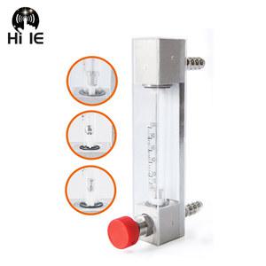 1pc LZB-3WB 이중 링 교정 플렉시 유리 공기 아르곤 산소 질소 유량 측정기 가스 AR/CO2 플로트 유량계