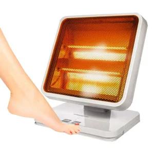 짐머만801W 전기히터 발난로 스위치 석영관 발터치 발