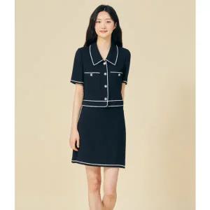 [JJ지고트](신세계 사우스시티)컬러 라인 크롭 재킷 GP5M0JK961