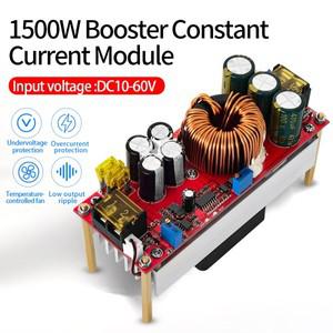 DC10-60V DC-DC 부스트 컨버터 스텝 업 모듈 가변 전압 충전기 12-83V 1200W To24-72V 30A