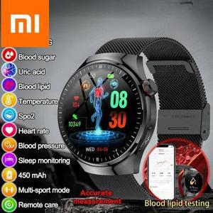 XIAOMI Watch 5개 오르간 검사 건강 Smartwatch 요산 혈당 블루투스 통화 혈액 지질 혈압 시계