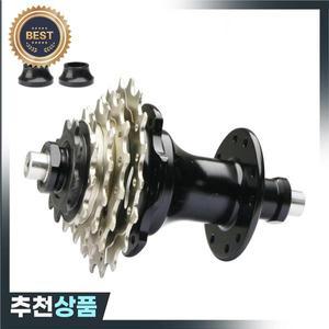 접이식 자전거용 후방 브레이크 허브 2 베어링 5 단 플라이휠 부품 홀 1 개
